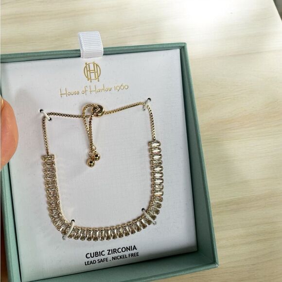 House of Harlow 1960 Cubic Zirconia Bracelet - Picture 1 of 3